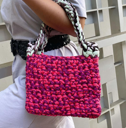The Trendy Crochet Tote Bag